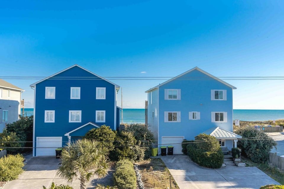 Ocean View From Top Floor Covered Porch
