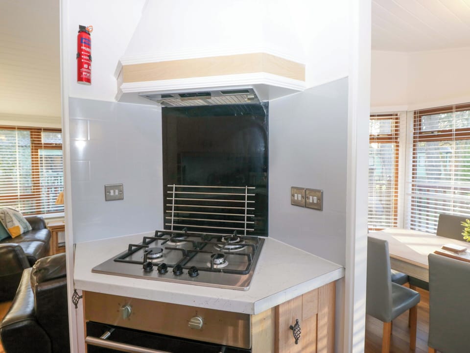Fridge, microwave, dishwasher, toaster