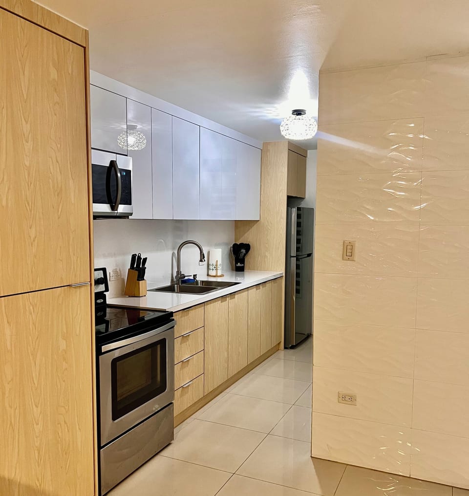Fully equipped kitchen