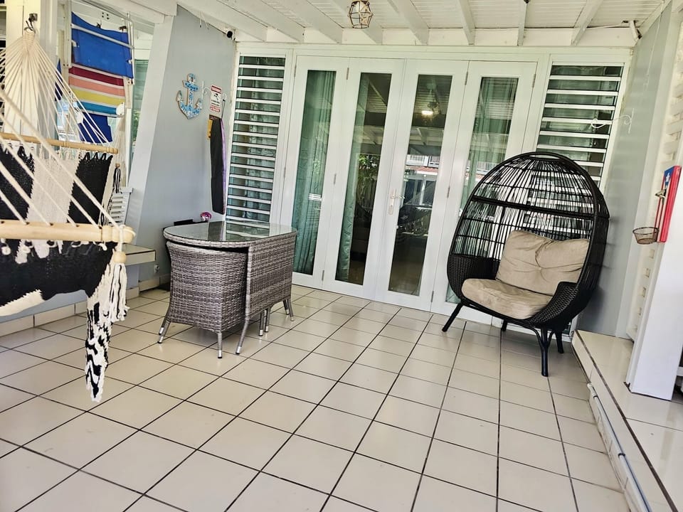 Outside patio