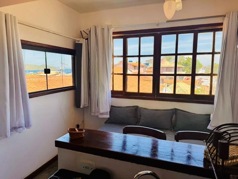 Family Quadruple Room, Ocean View | Living area | TV
