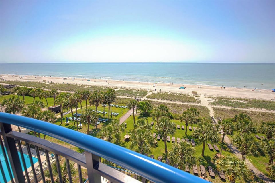Boardwalk Resort views, beachfront balcony.