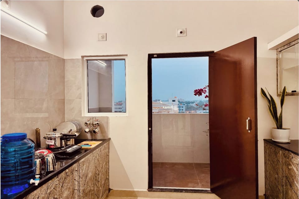 Apartment, 2 Bedrooms, City View | Private kitchenette | Full-size fridge, toaster, rice cooker, mixer