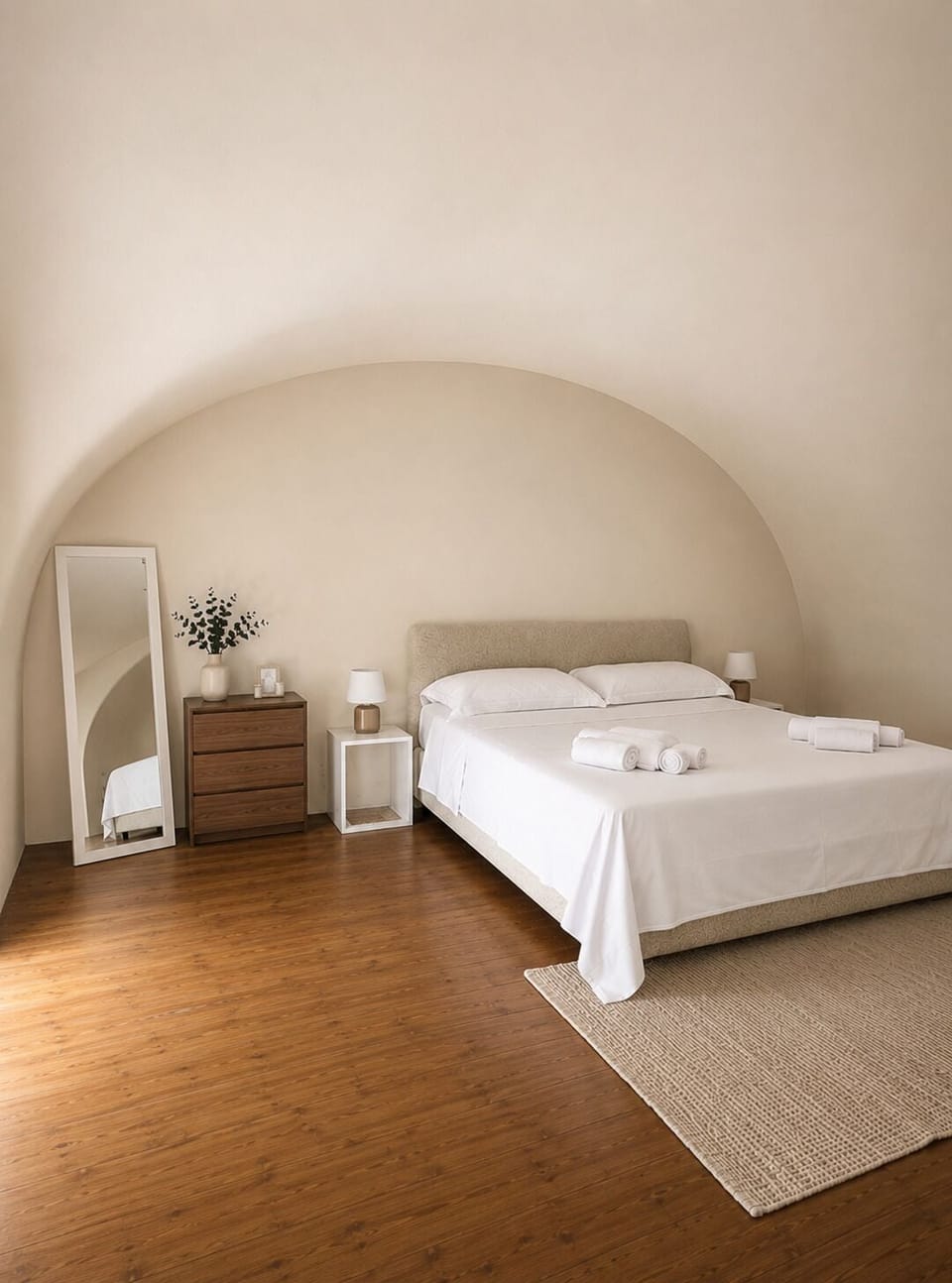 Family Apartment, 2 Bedrooms, City View | Frette Italian sheets, premium bedding, down comforters, blackout drapes