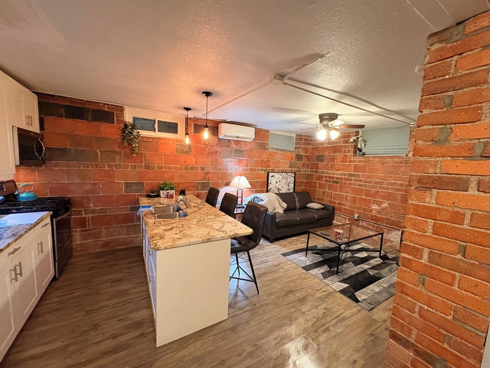 Open concept living area