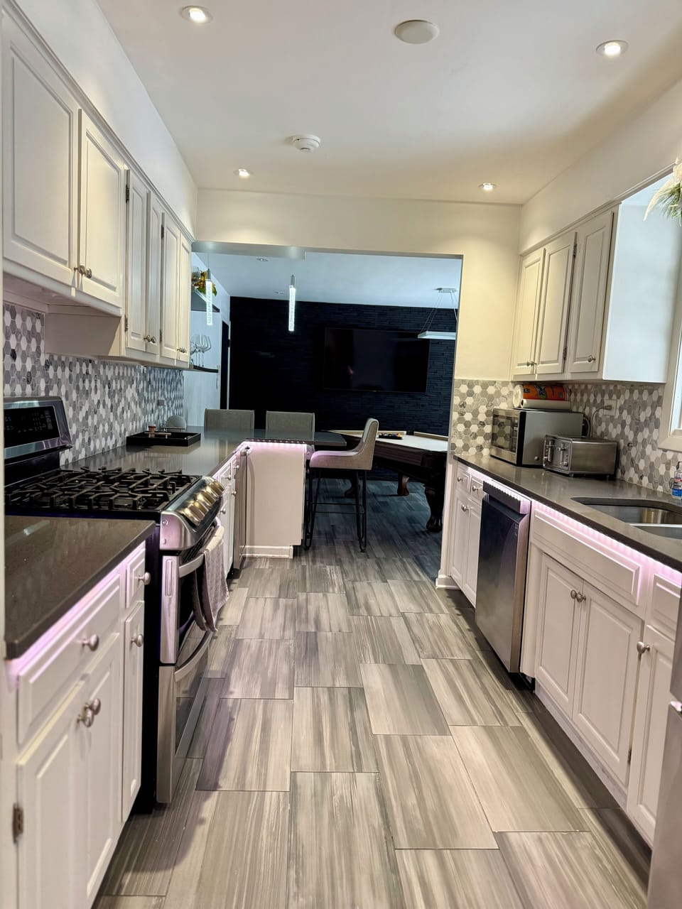 Kitchen entry view from Dining Room