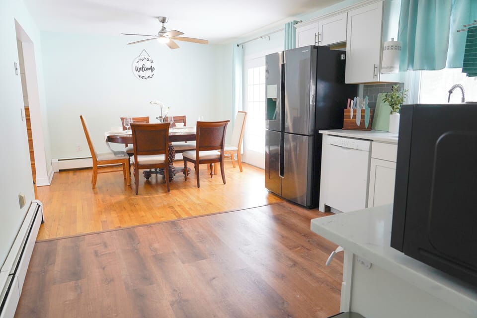 Kitchen and dining