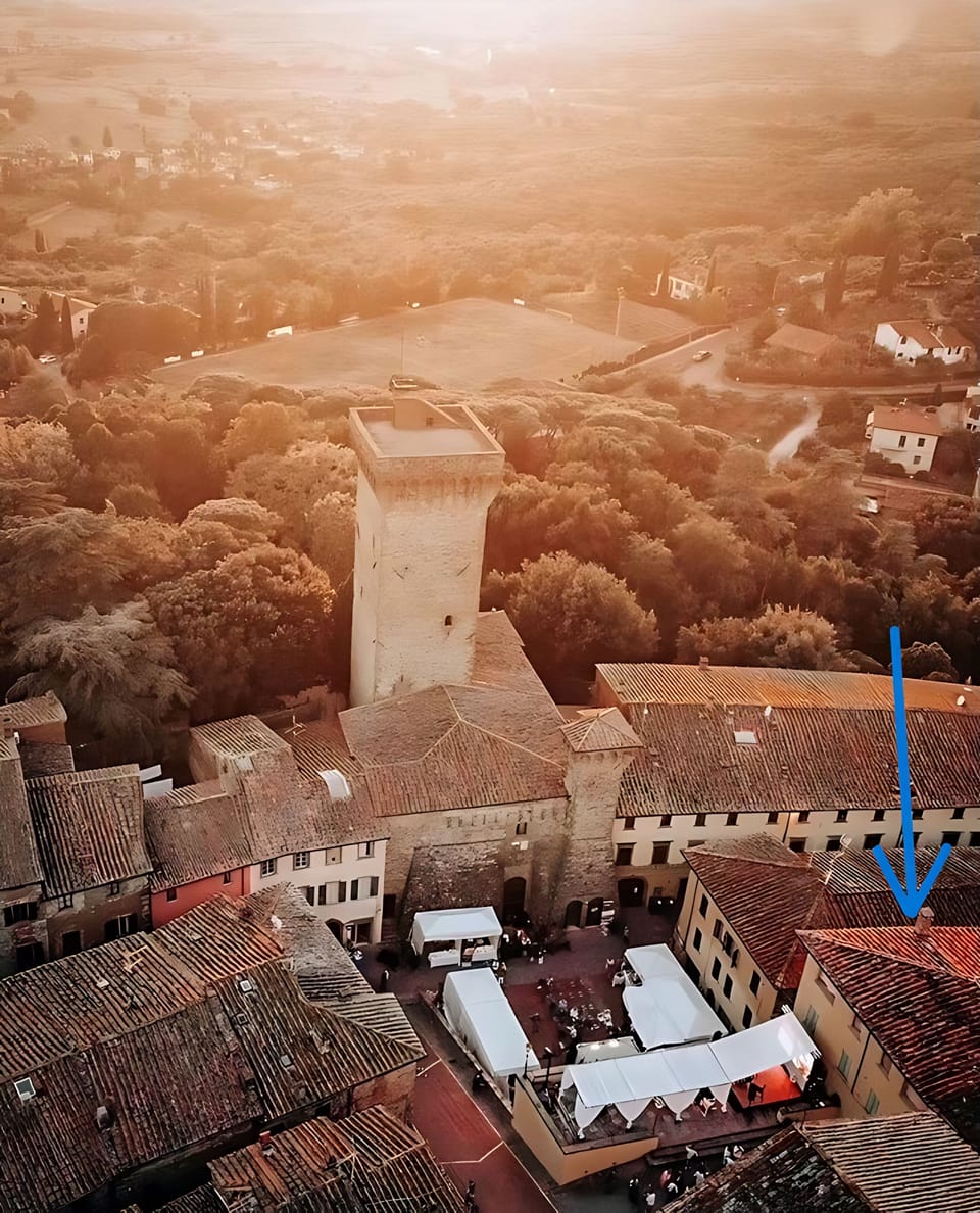location of Appartamento Monache: pedestrian access via Corso de Monache