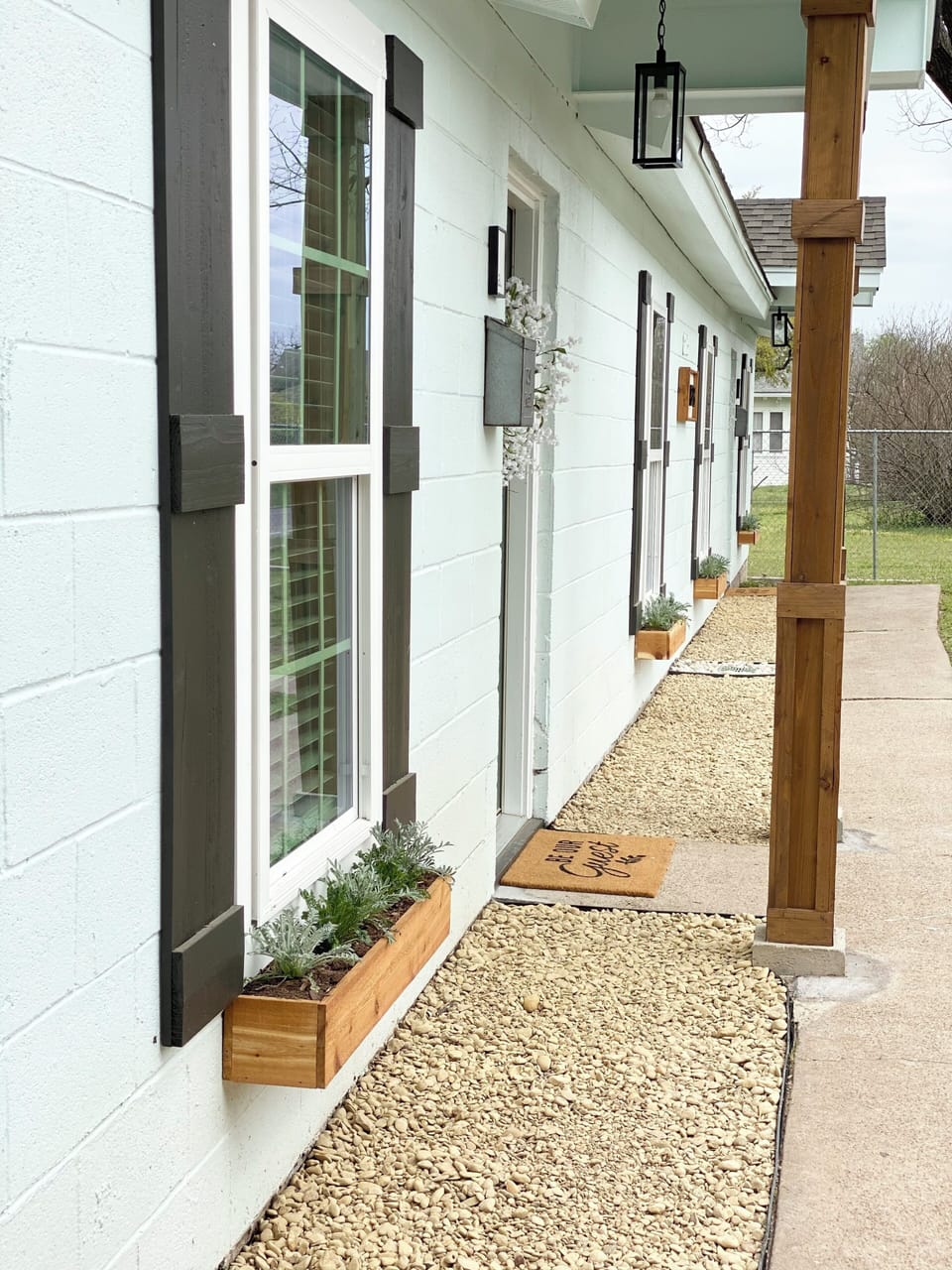 Exterior detail