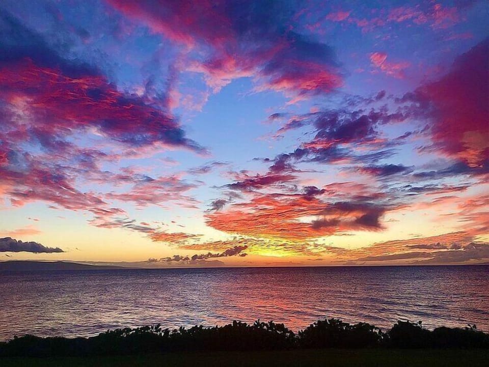Maui sunset.