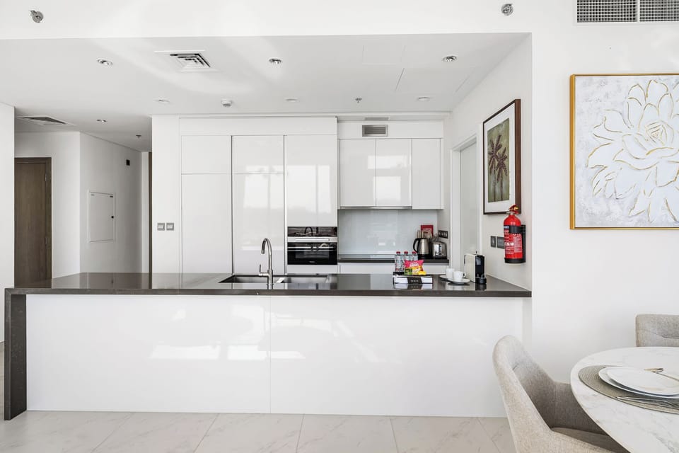 Apartment, Balcony, City View | Private kitchen