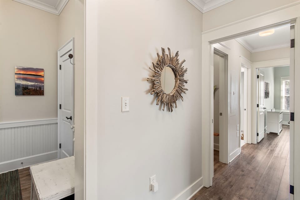 Hallway leading to Master bedroom and Bunk Nook