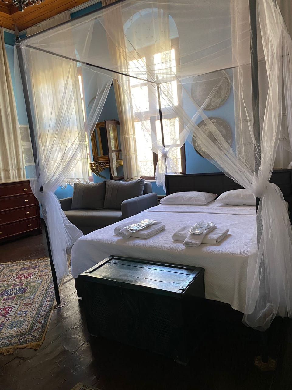 Luxury Double Room, Upper floor | Egyptian cotton sheets, premium bedding, pillowtop beds, minibar