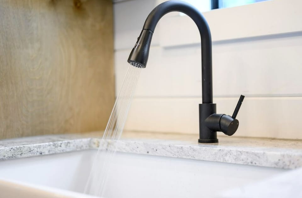 Clean-lined vanity with elevated finishes and thoughtful details designed for comfort and ease.