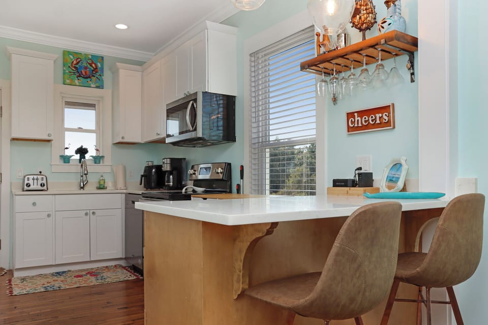 Kitchen with Bar Seating