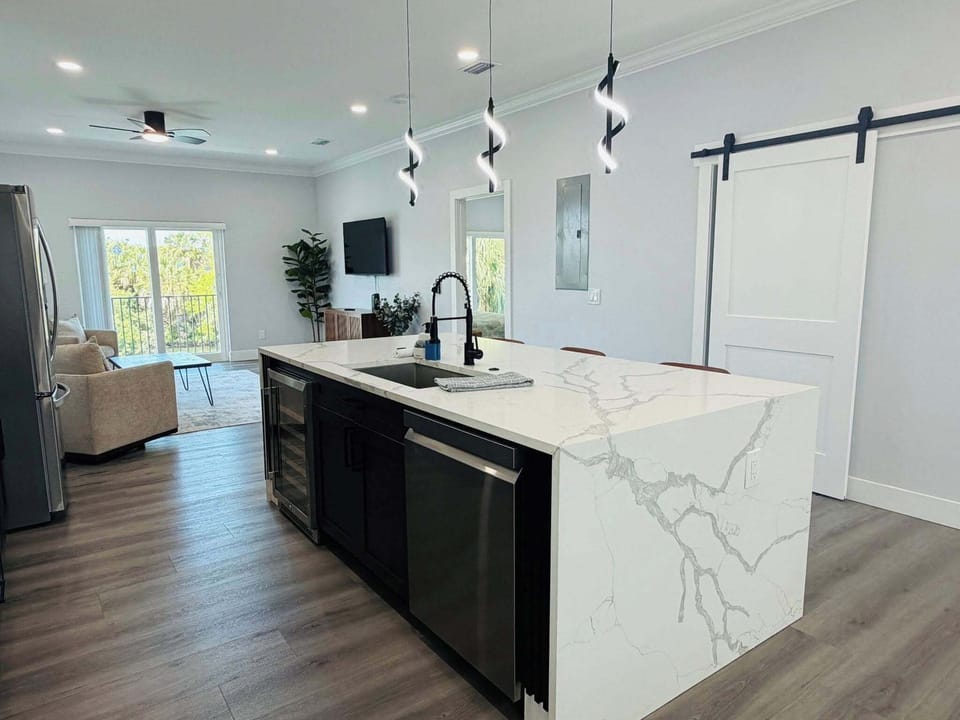 Beautiful kitchen island