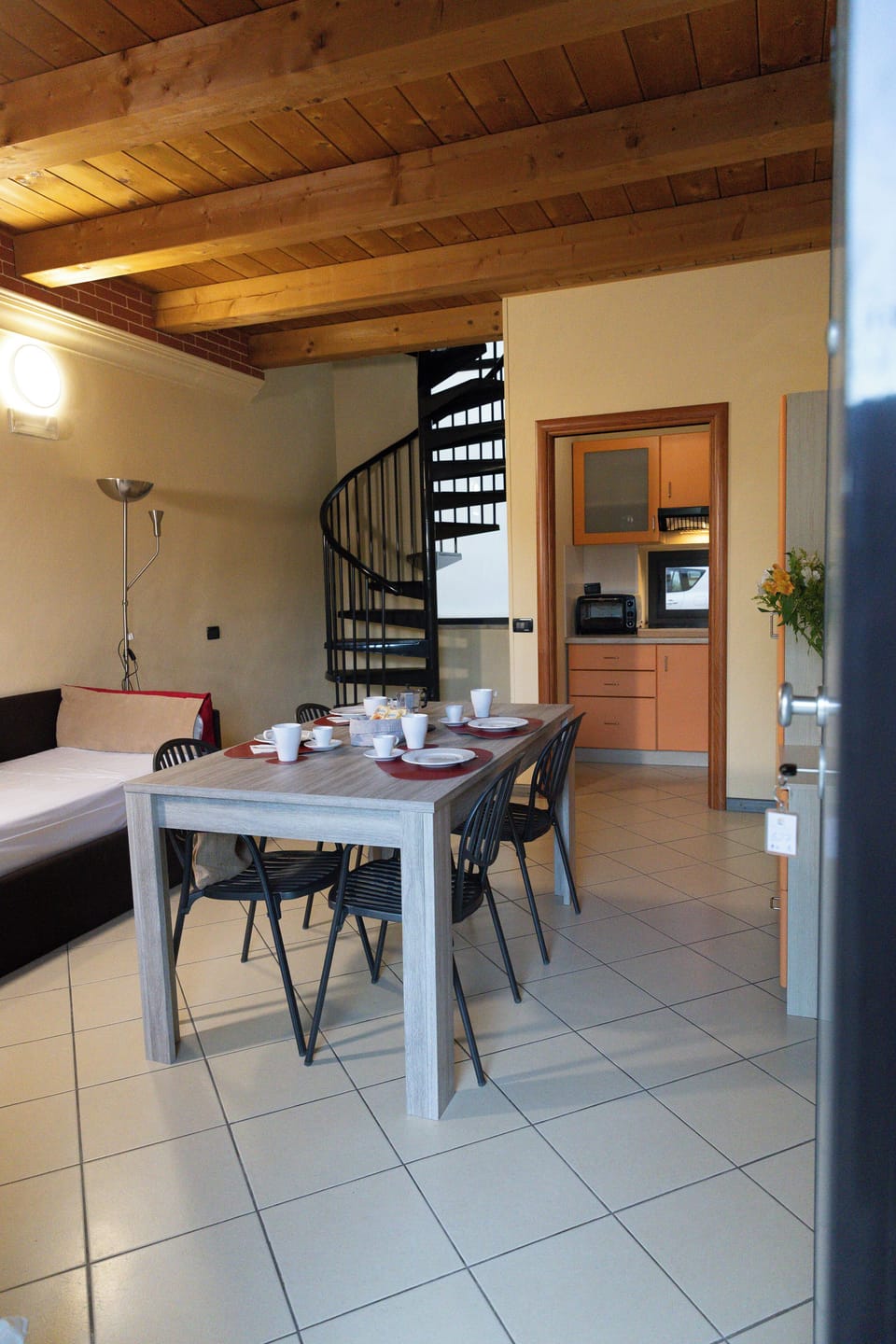 Standard Duplex, Balcony | Private kitchen