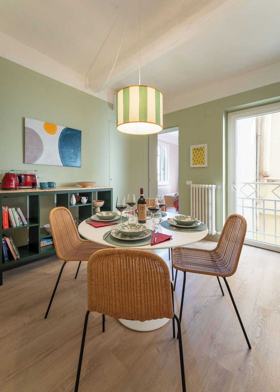 Apartment (2 Bedrooms) | Living area | 32-inch Smart TV with cable channels
