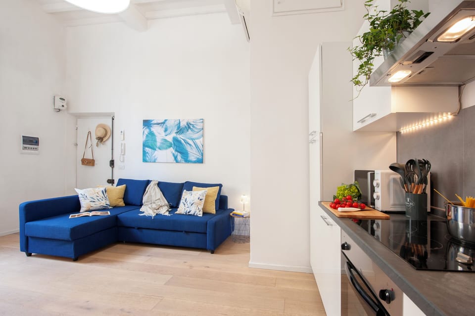 Apartment (1 Bedroom) | Living area | TV