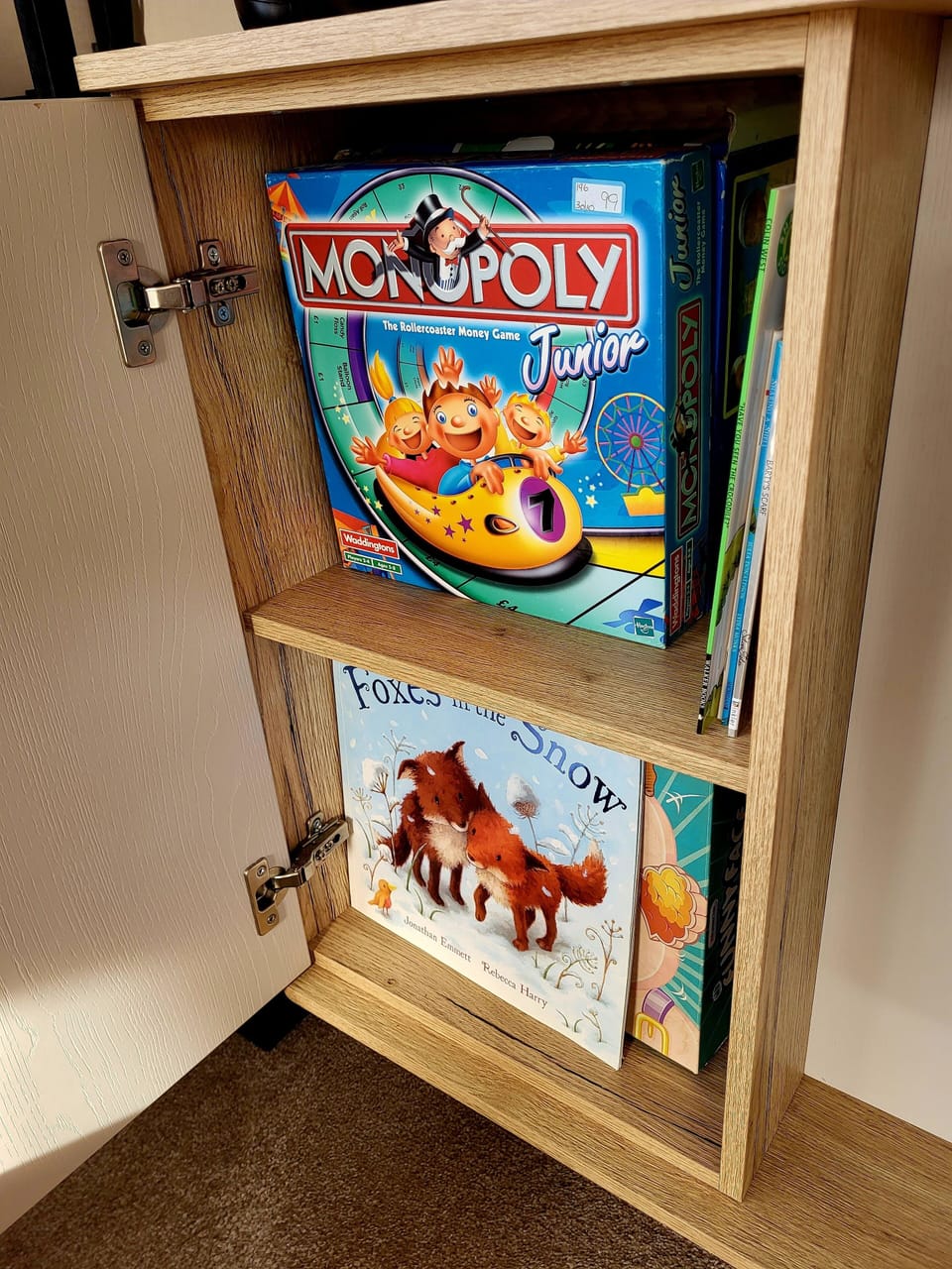 board games, kids books