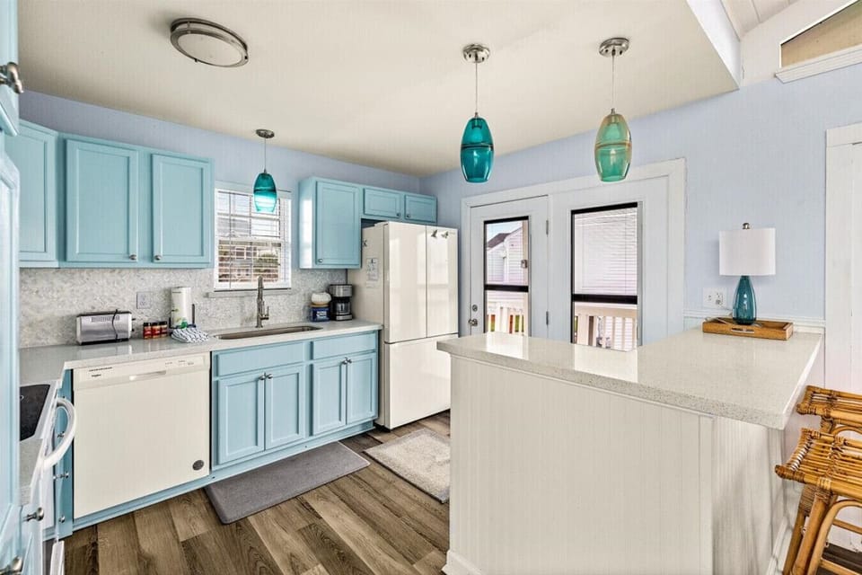 Whip up delicious meals in this charming kitchen