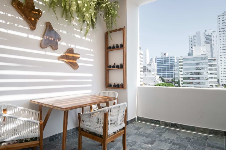 Pleasant balcony for relaxing