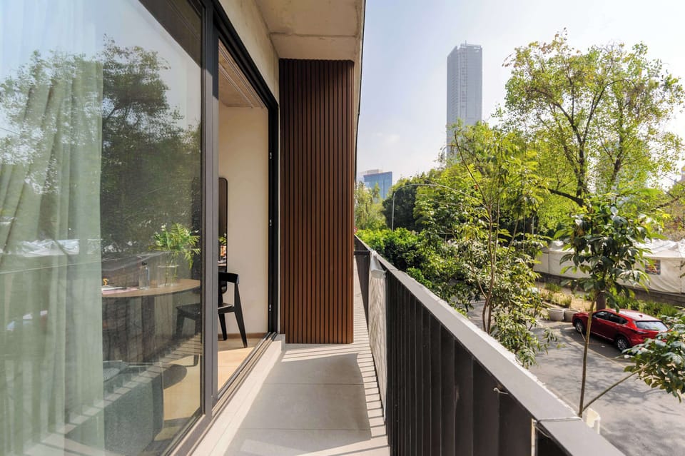 Cozy and quiet balcony