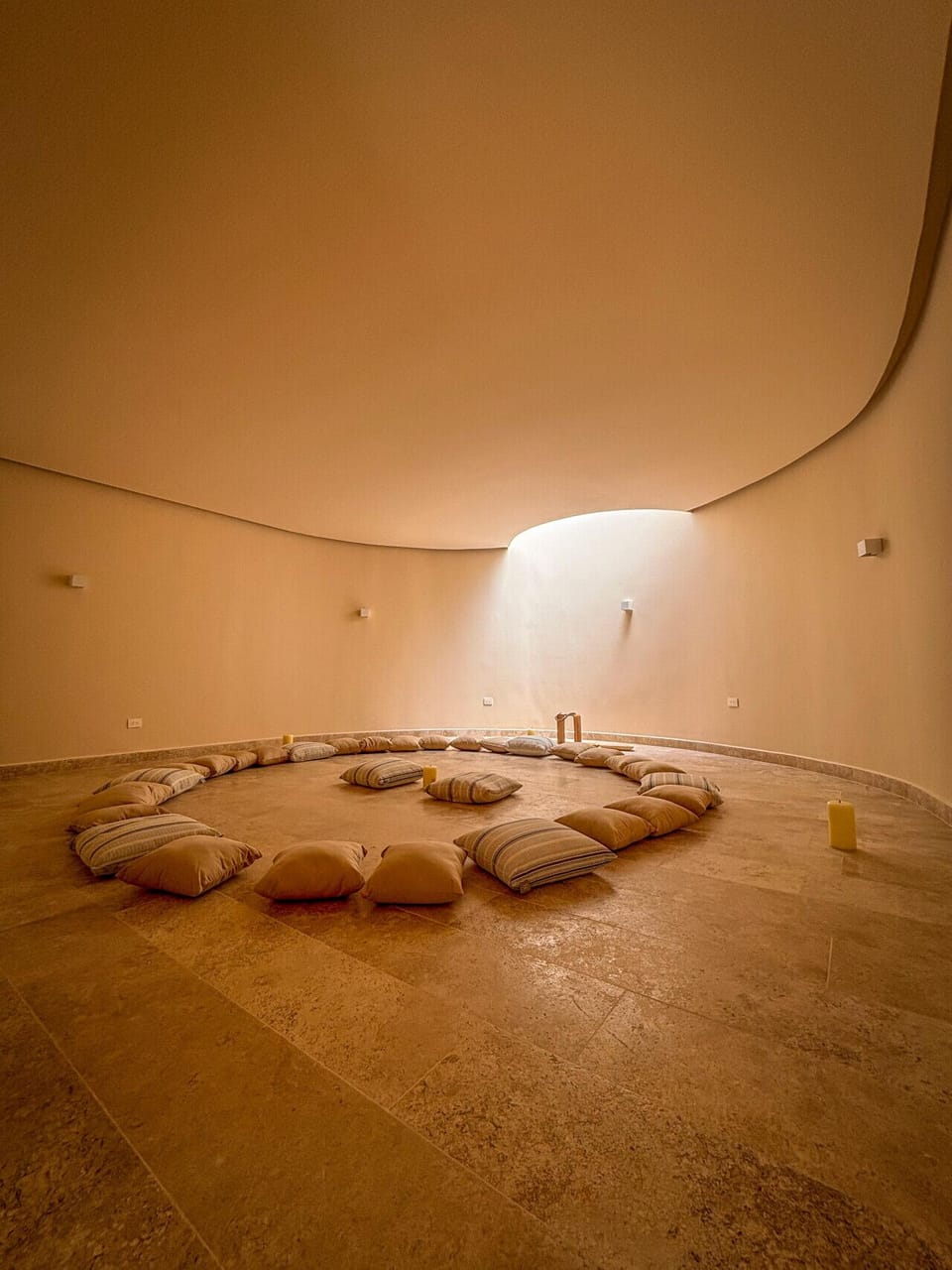 Meditation area