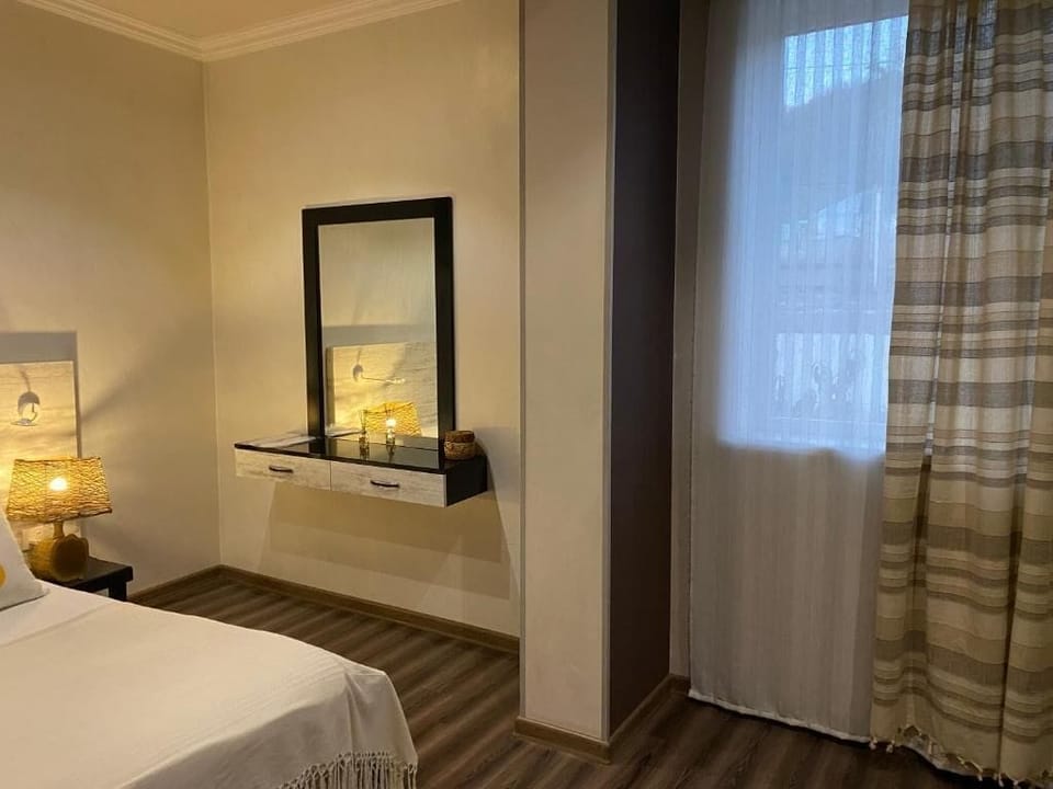 Double Room, City View | In-room safe, soundproofing, iron/ironing board, free WiFi