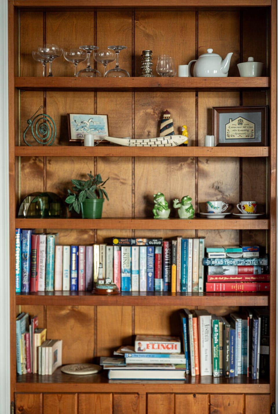 Living Room Book Shelf