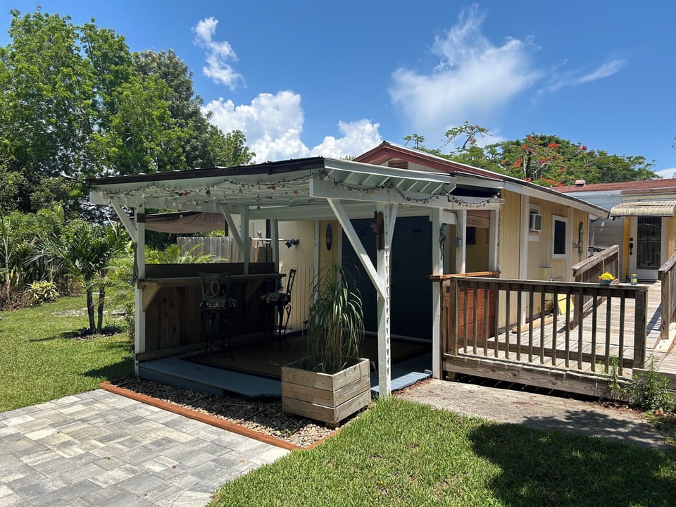 The Bungalow Porch Entrance