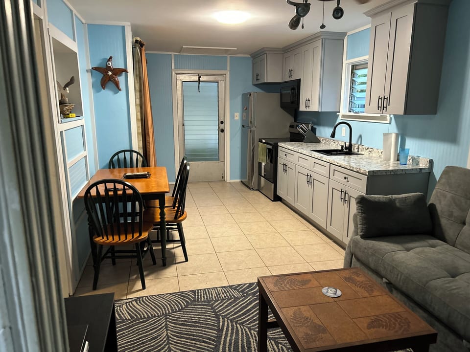Kitchen and Living Room