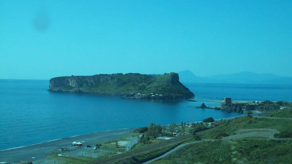 Beach nearby, black sand