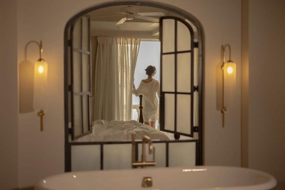 Luxury Double Room | Premium bedding, free minibar items, in-room safe, iron/ironing board
