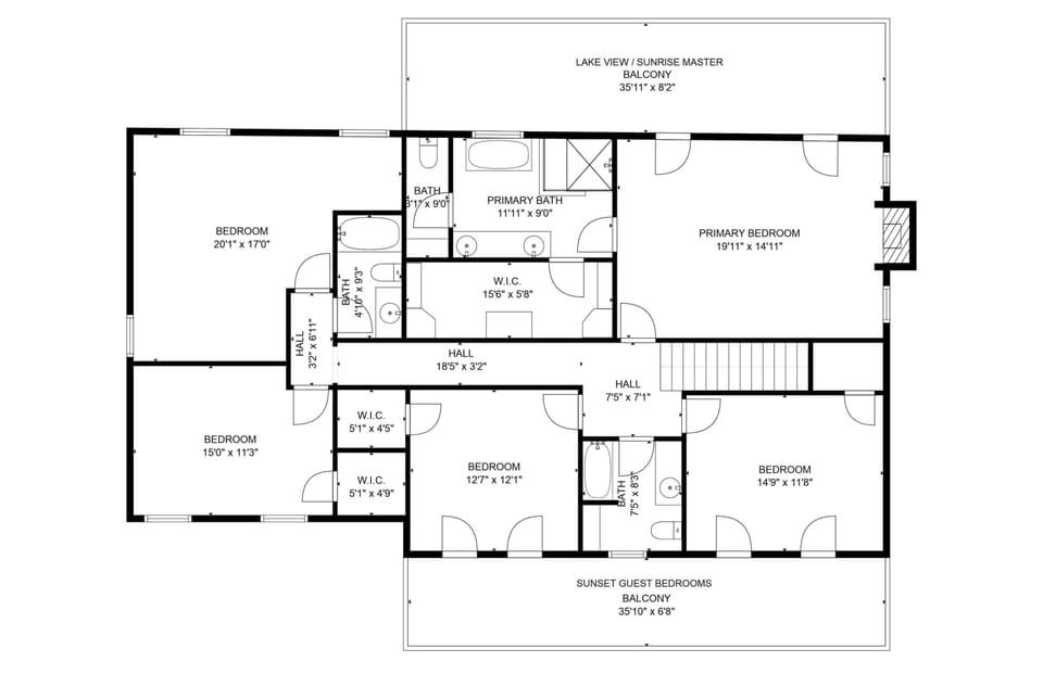 2nd Floor Floor Plan