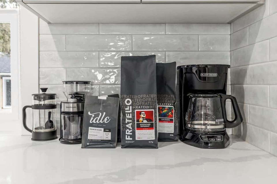 Local tea and coffee