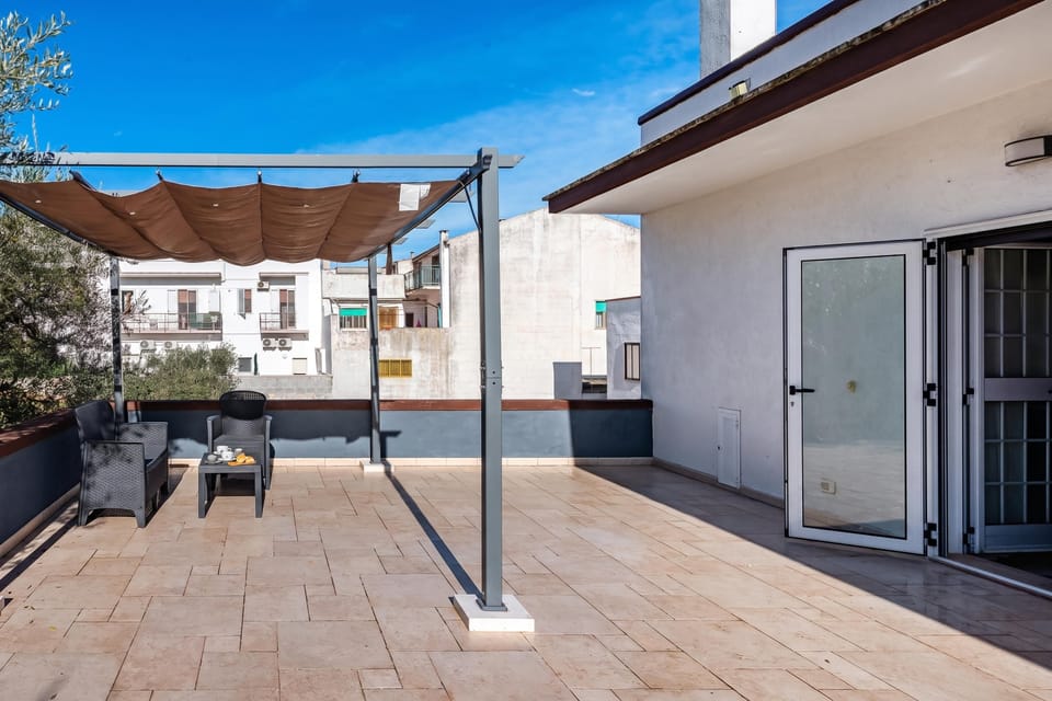 Family Apartment, 3 Bedrooms, 2 Bathrooms (Bianca Olive House - Alberobello) | Terrace/patio