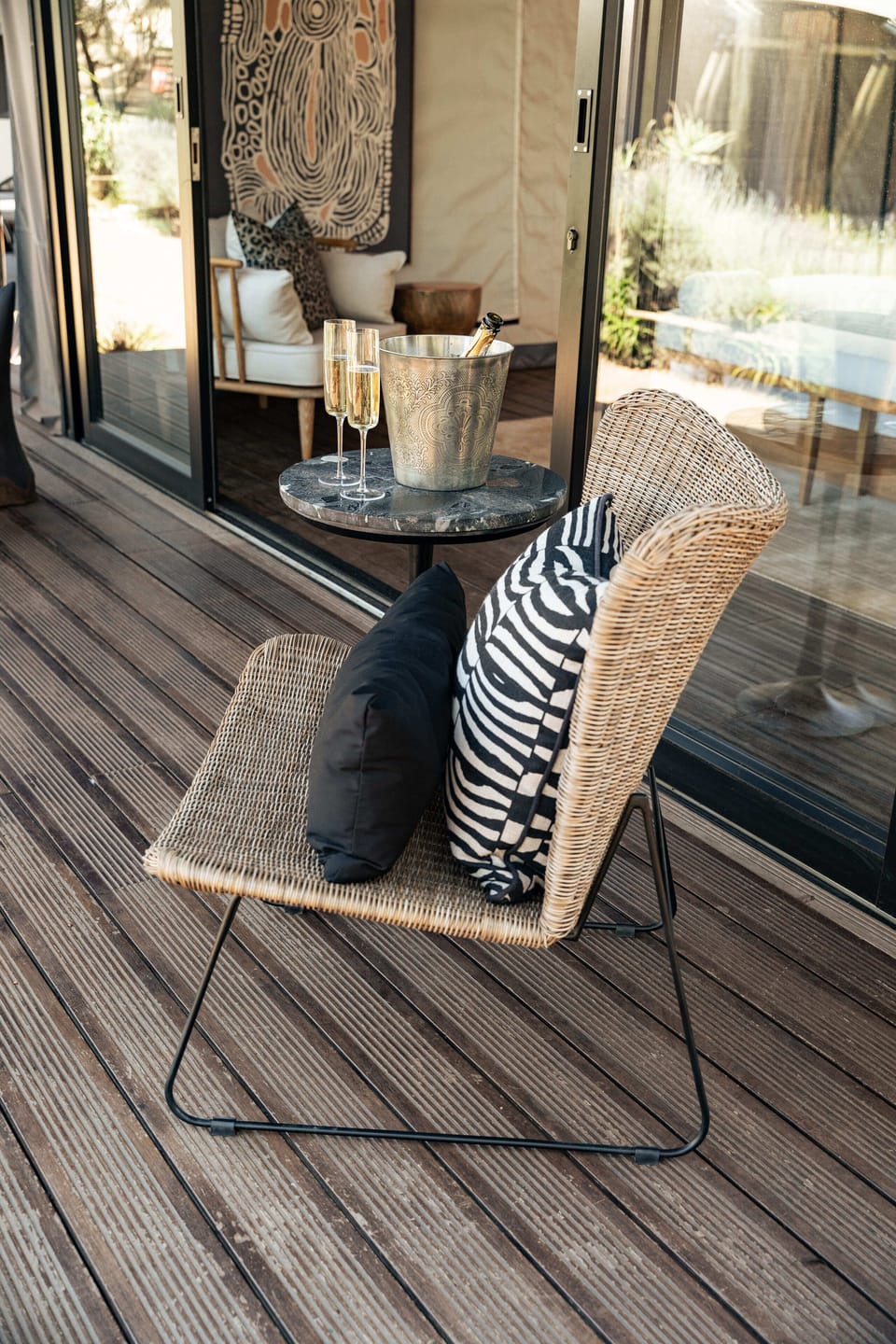 Luxury Suite, River View | Terrace/patio