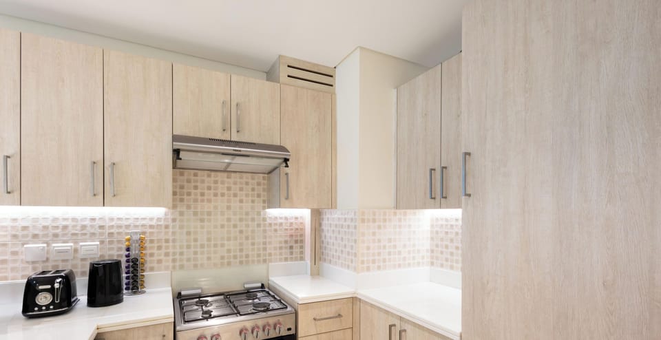 Apartment, Balcony, City View | Private kitchen