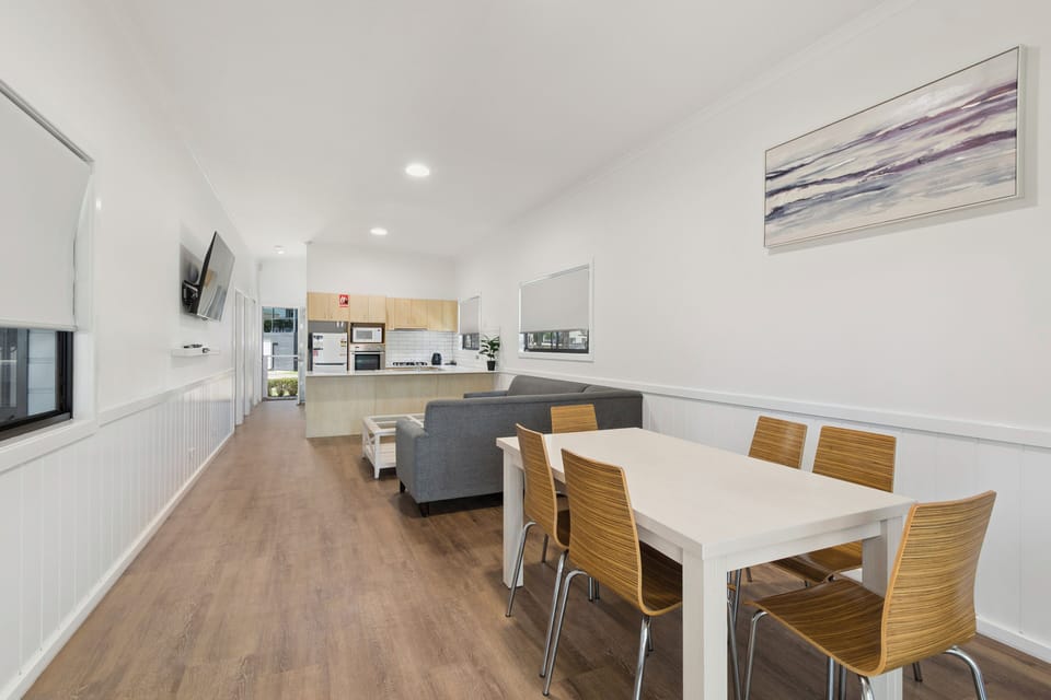 Lakefront Apartment | Living area | TV