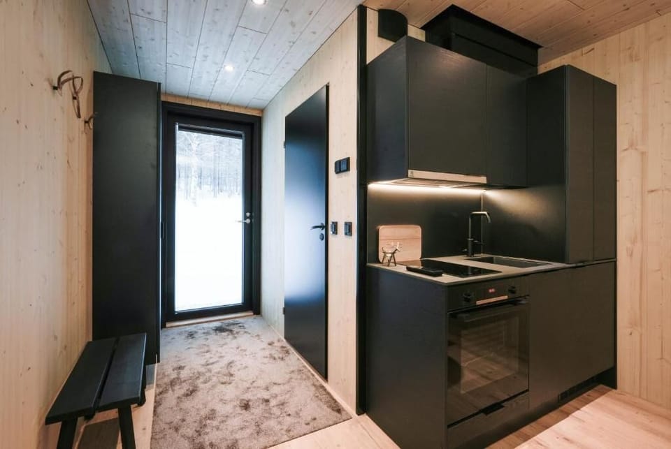 Double Room, Lake View | Private kitchen | Fridge, microwave, stovetop, electric kettle
