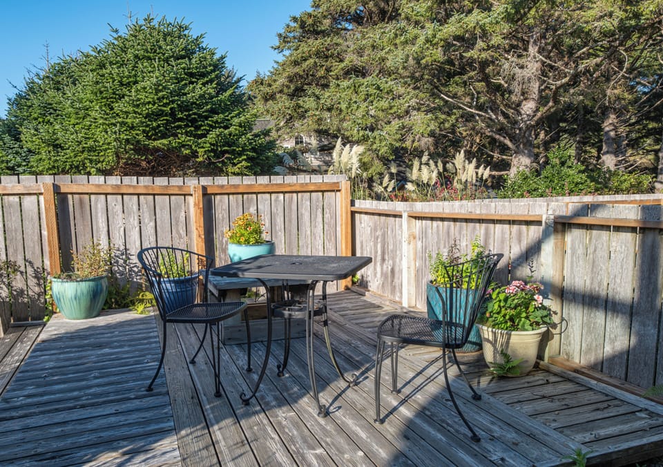 Outside  sitting area