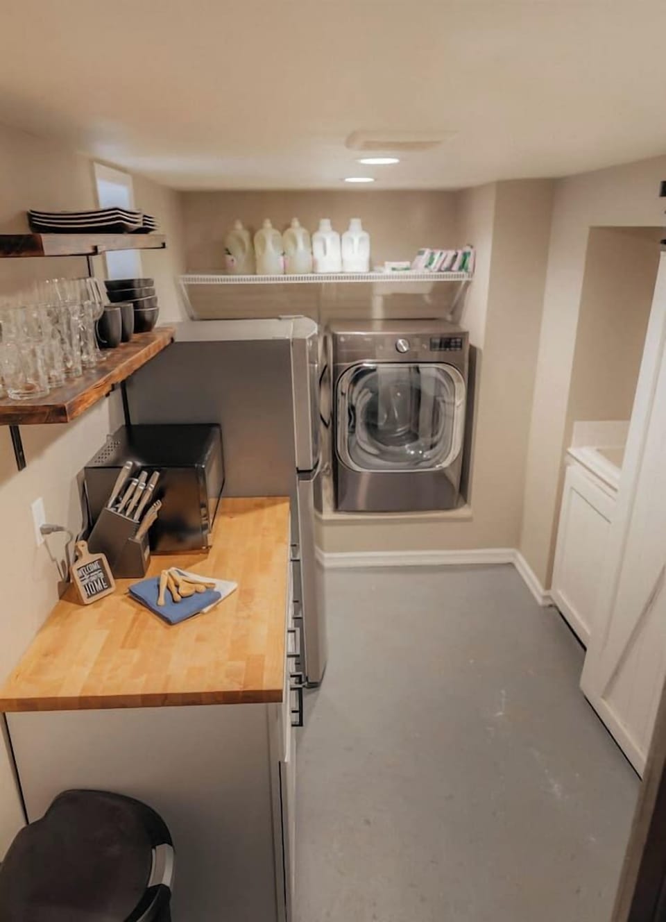 Studio: Compact, convenient, and perfectly stocked.