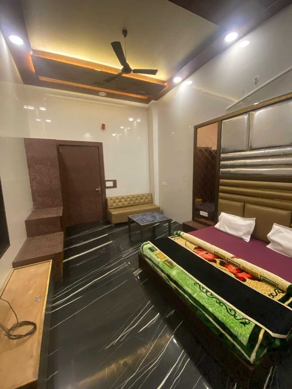 Basic Double Room | Premium bedding, desk, laptop workspace, free WiFi