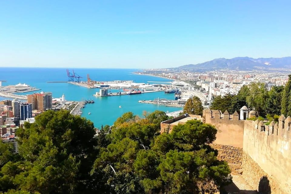 View from the Gibralfaro on Málaga