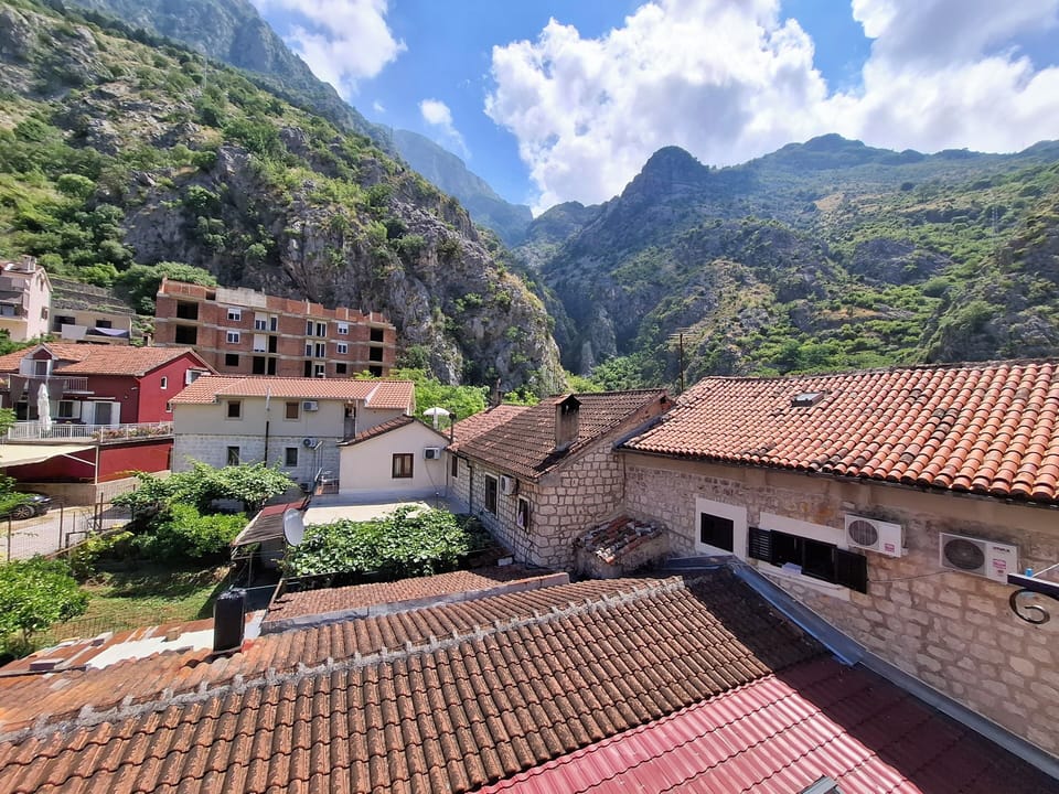 Comfort Double Room, 1 Queen Bed, Terrace, Mountain View | View from room