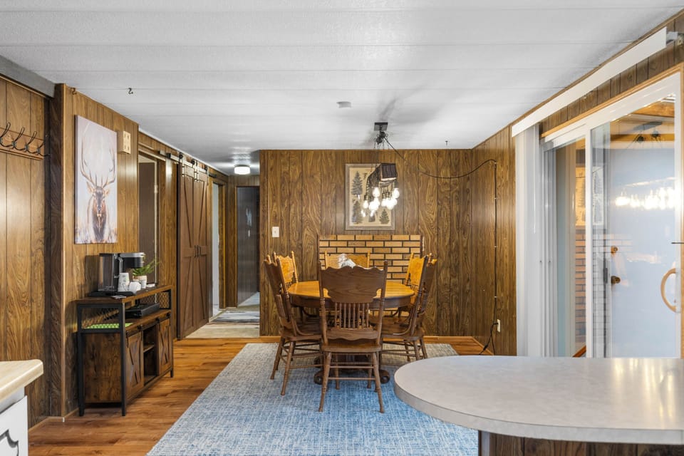 Dining area with plenty of natural light