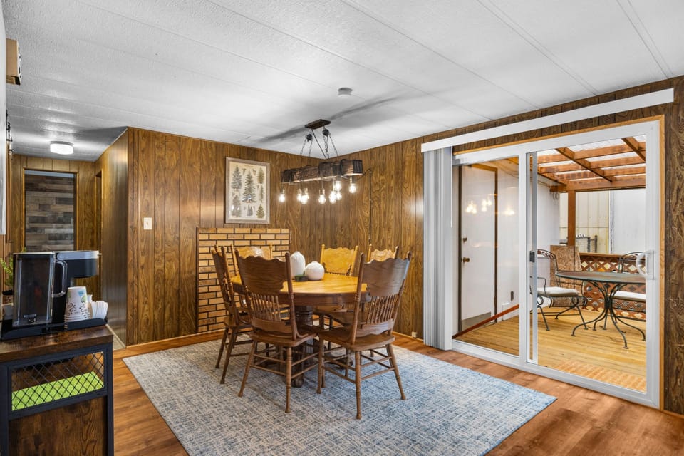 Comfortable dining area