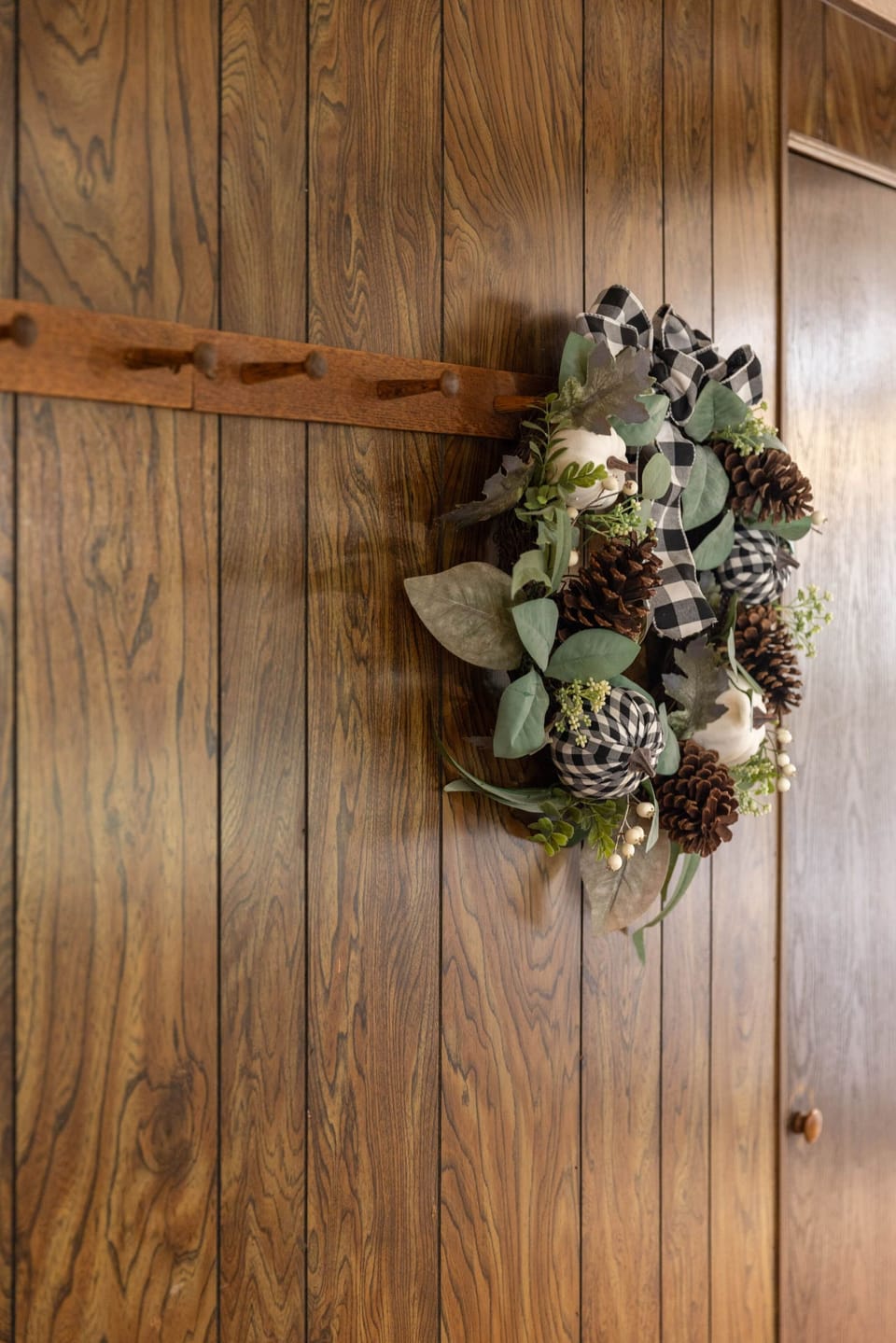 Rustic touches throughout