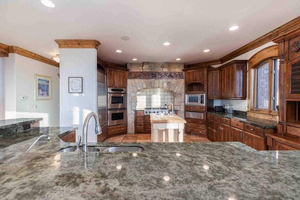 Clean and functional kitchen